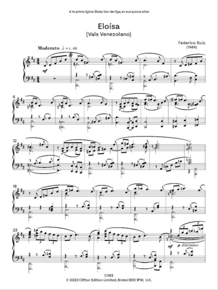 Venezuelan Treasures for Piano Volume 3 Piano Solo scores gallery preview page 4