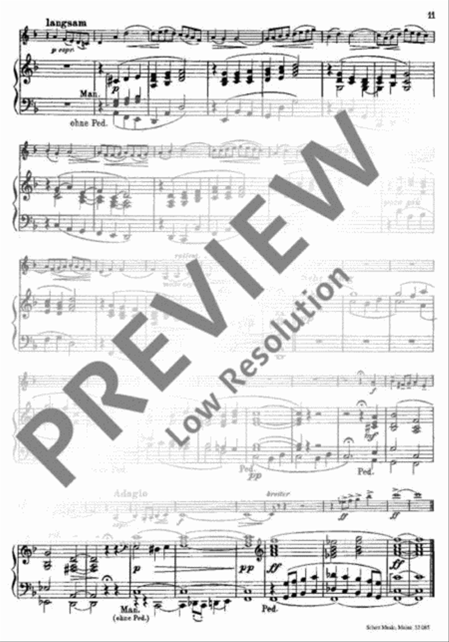 Sonata Violin scores gallery preview page 12