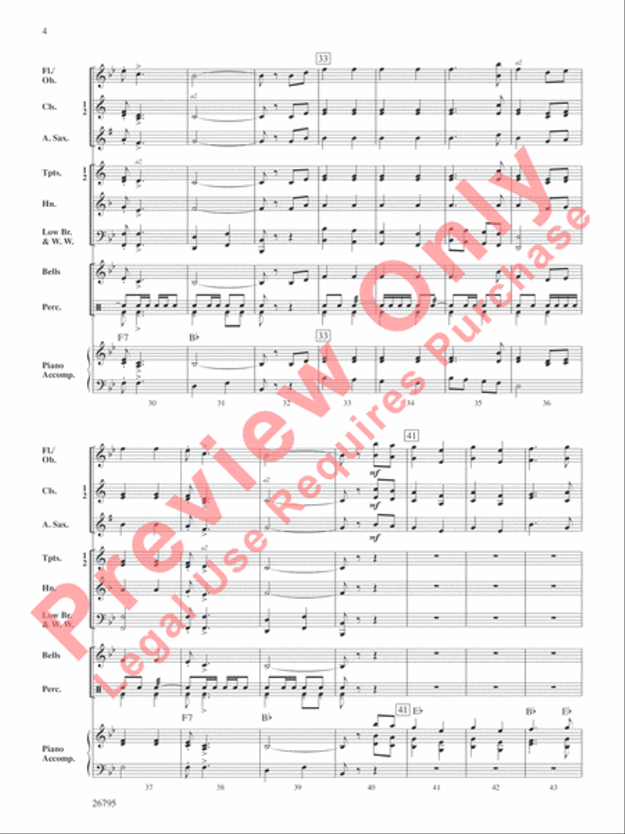 Marching Marines Concert Band scores gallery preview page 5