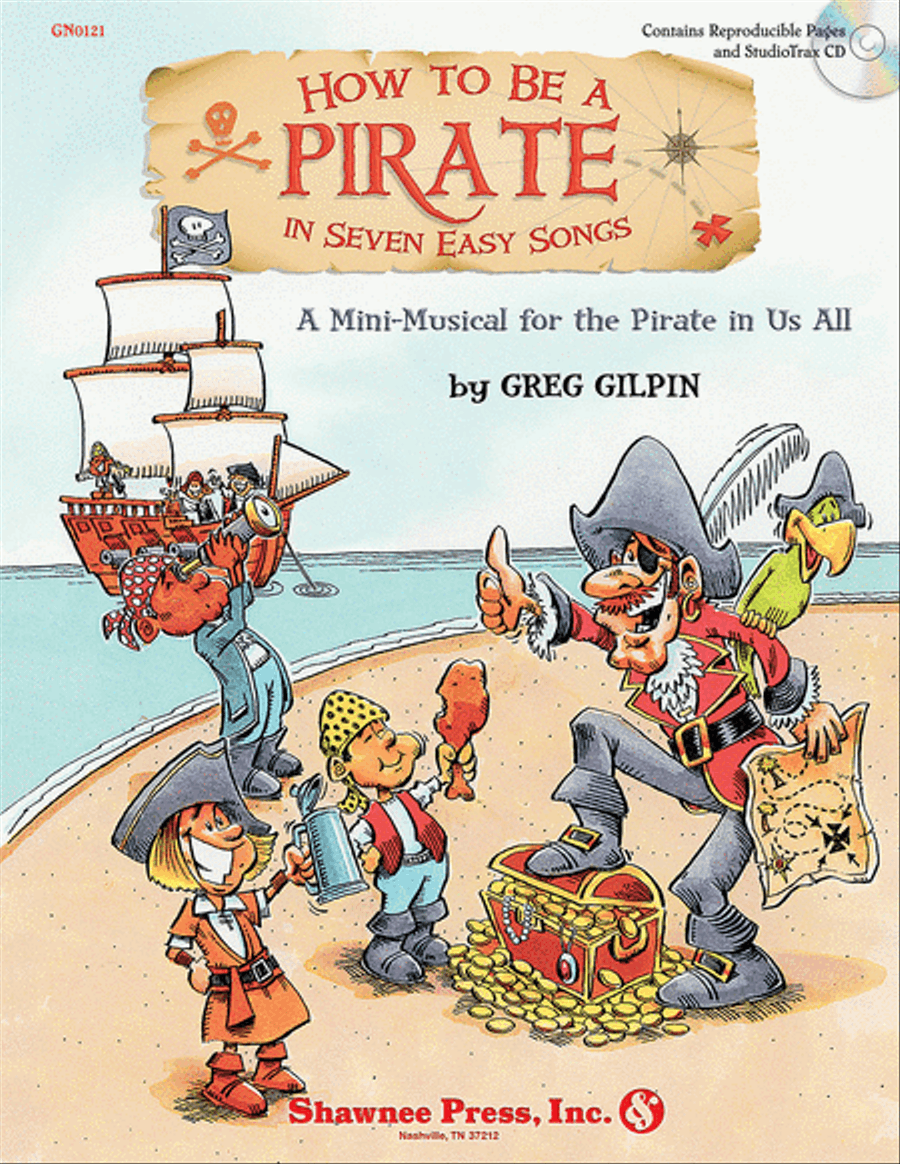 How to Be a Pirate in Seven Easy Songs Choir scores gallery preview page 1