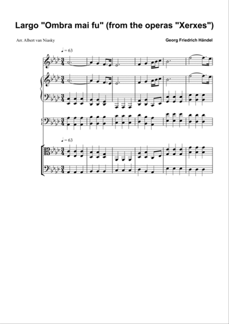 Georg Friedrich Händel: Largo 