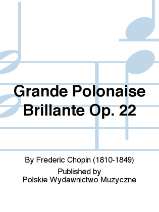 Book cover for Grande Polonaise Brillante Op. 22