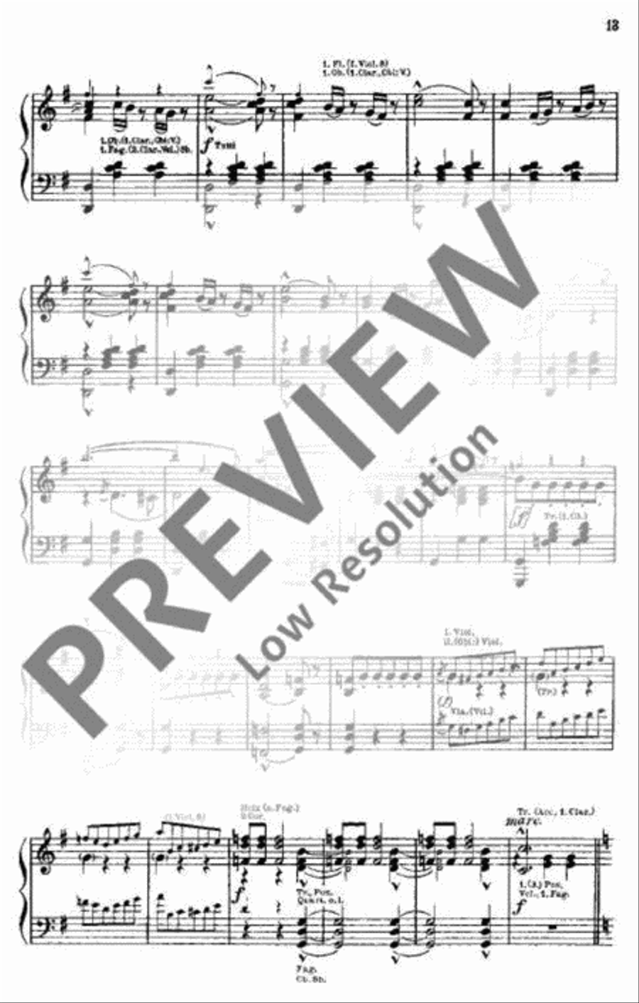 Emperor Waltz Orchestra scores gallery preview page 14