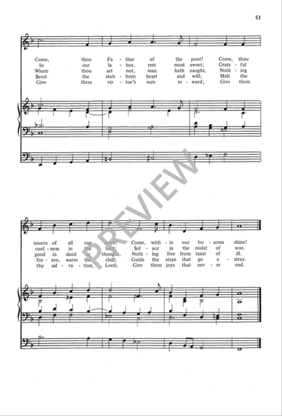 The Calvin Hampton Hymnary 4-Part scores gallery preview page 57