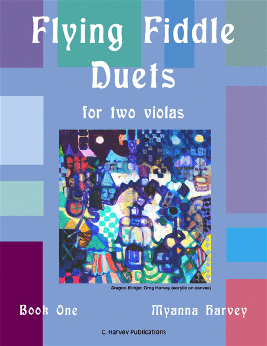Flying Fiddle Duets for Two Violas, Book One String Duet scores gallery preview page 1