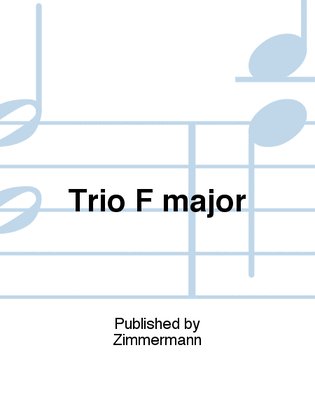 Book cover for Trio F major