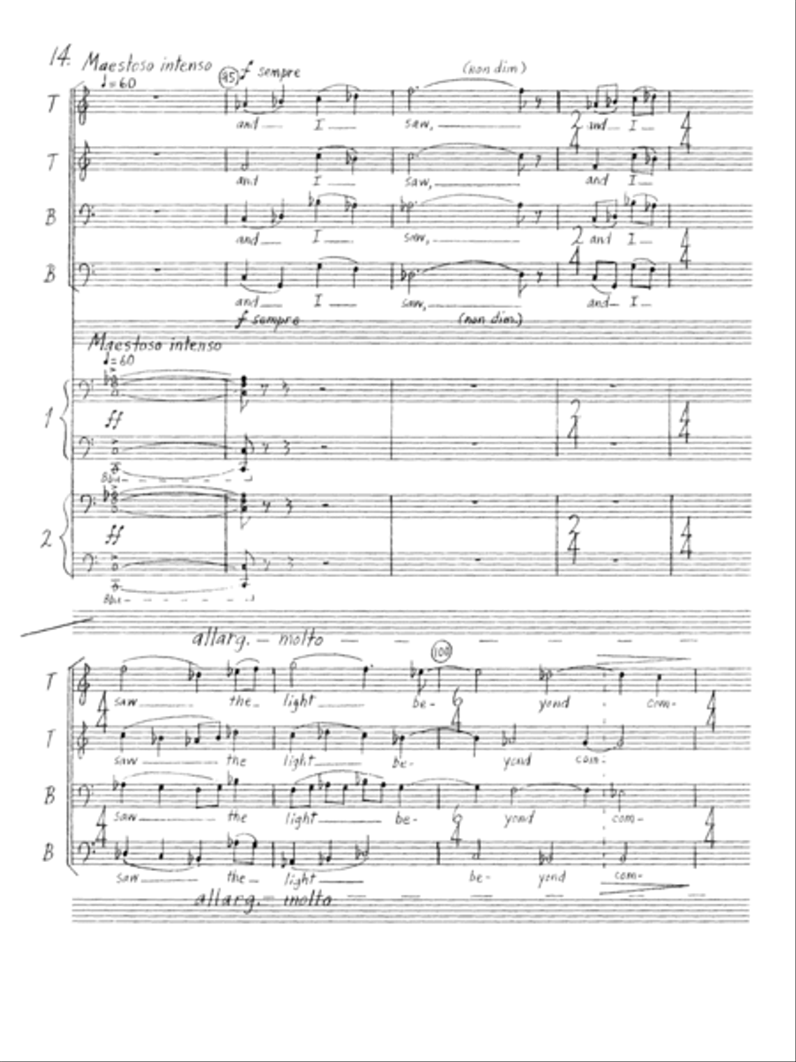 The Incomprehensible Light TTBB scores gallery preview page 10