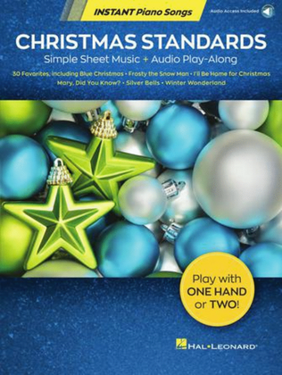 Book cover for Christmas Standards – Instant Piano Songs