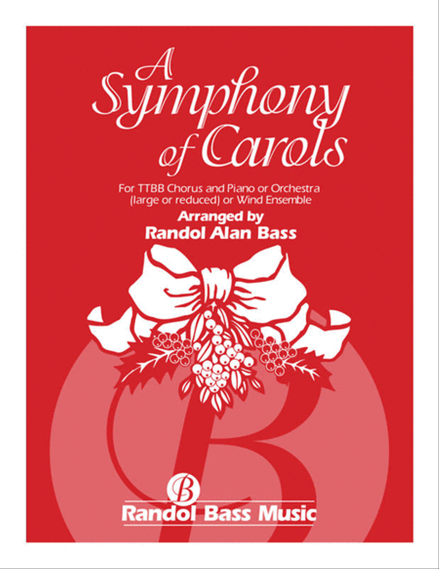A Symphony of Carols (Choral Score) A Symphony of Carols (Choral Score) TTBB scores gallery preview page 1
