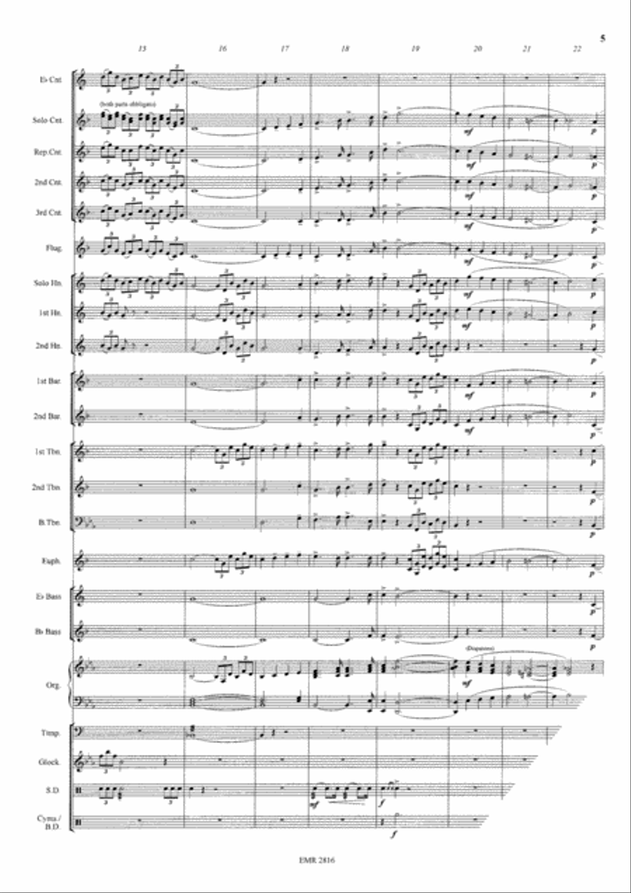 Festmusik der Stadt Wien Brass Band scores gallery preview page 6