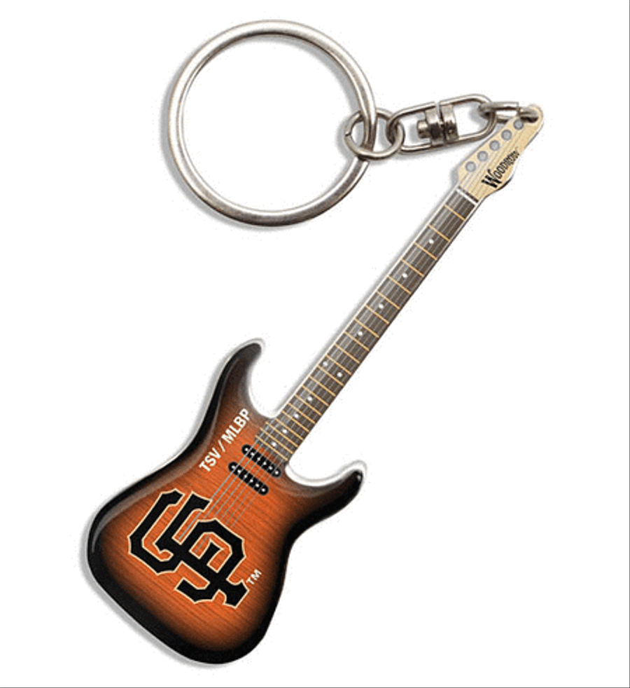 San Francisco Giants Electric Guitar Keychain Electric Guitar scores gallery preview page 2