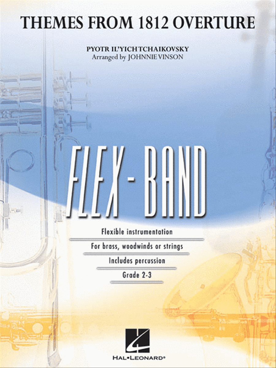 Themes from 1812 Overture Concert Band scores gallery preview page 1