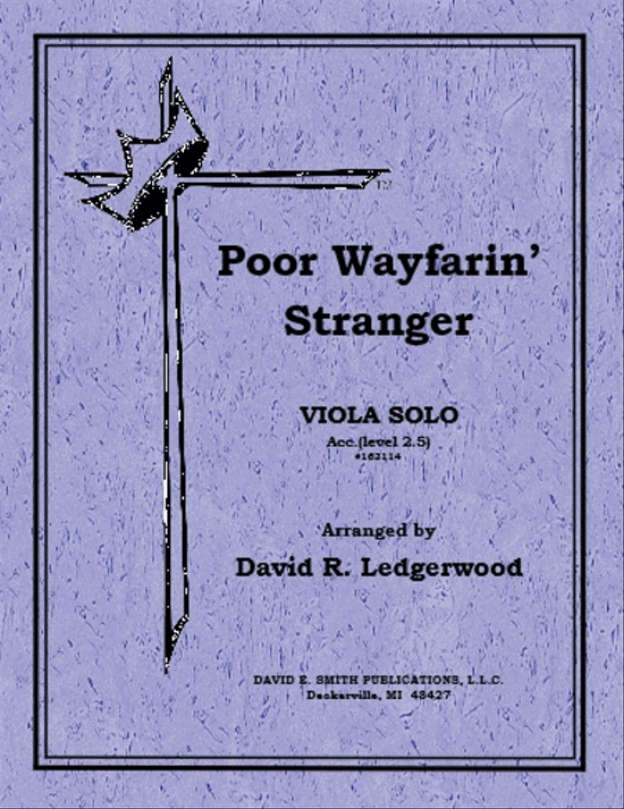 Poor Wayfarin' Stranger Violin scores gallery preview page 1