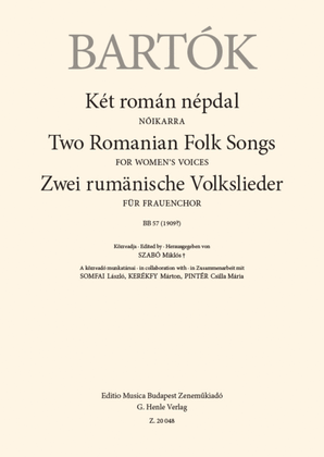 Book cover for Two Romanian Folk Songs