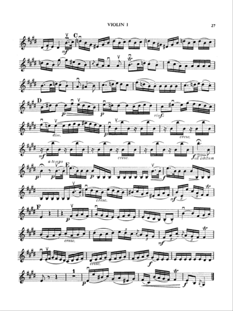 Boccherini: Nine Selected String Quartets String Quartet scores gallery preview page 3