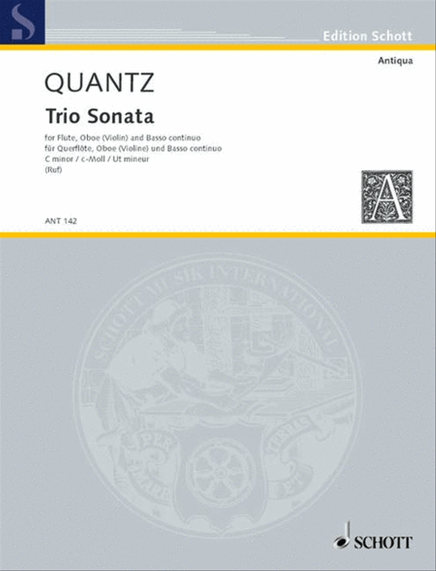 Trio Sonata C Minor Trio Sonata C Minor Flute scores gallery preview page 1