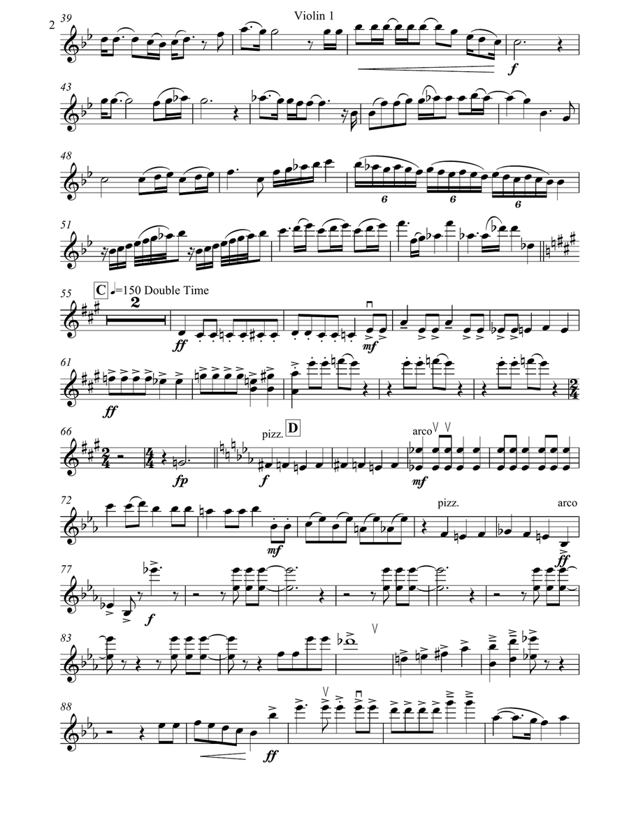 Bohemian Rhapsody Bohemian Rhapsody String Quartet scores gallery preview page 2