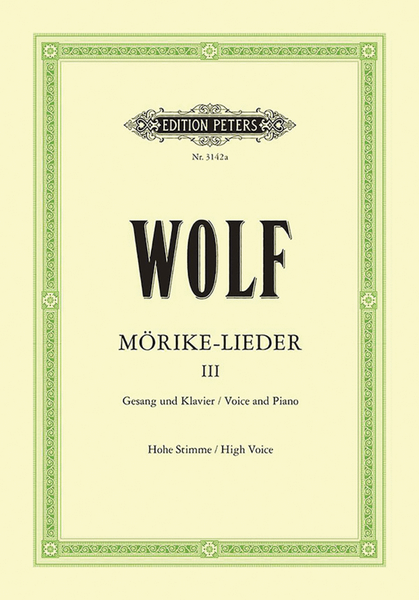 Morike-Lieder: 53 Songs Vol. 3