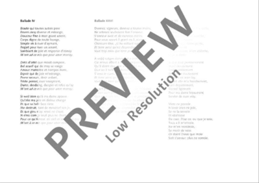 Machaut Transcriptions Voice scores gallery preview page 8