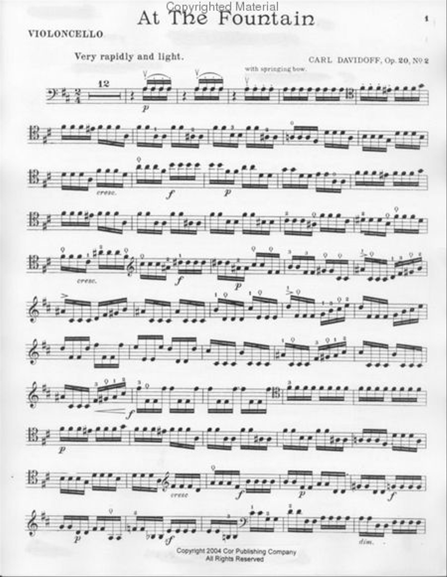 At the Fountain At the Fountain Piano Accompaniment scores gallery preview page 2