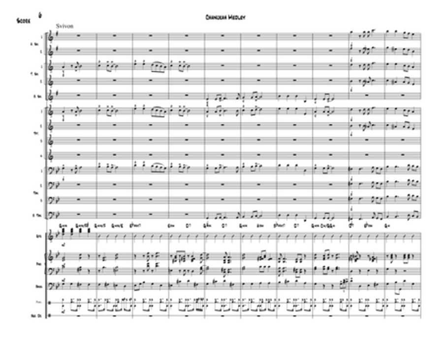 Chanukah Medley for Jazz Ensemble-Conductor Score