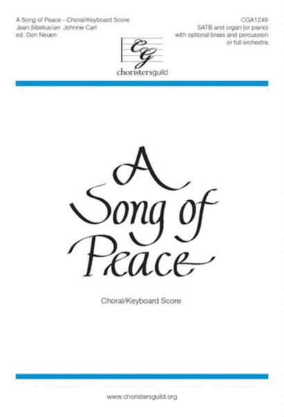 A Song of Peace - Brass and Percussion Parts image number null