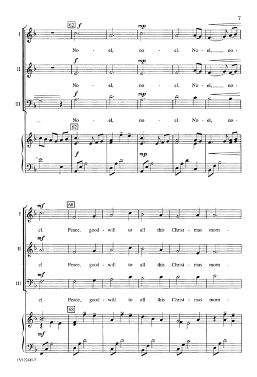 A Carol Tapestry A Carol Tapestry 3-Part scores gallery preview page 7