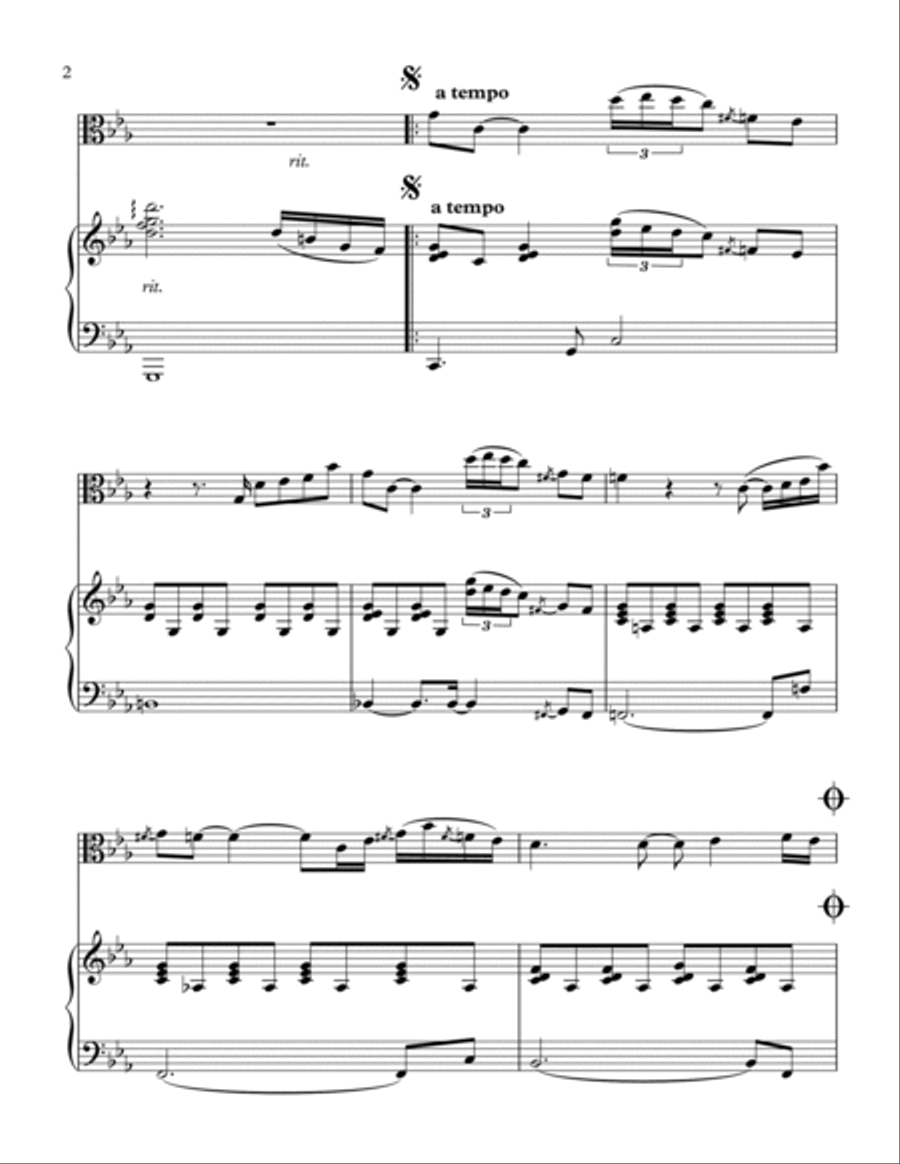Feelings (?dime?) Viola scores gallery preview page 3