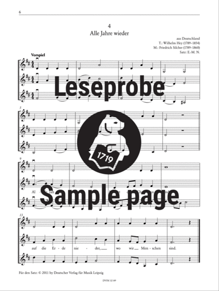 Weihnacht voller Lichterglanz Violin Solo scores gallery preview page 5