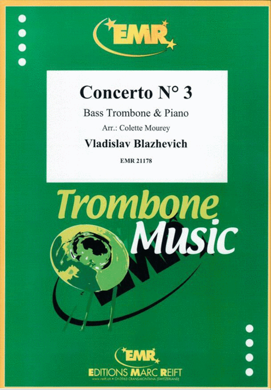 Concerto No. 3 Bass Trombone scores gallery preview page 1