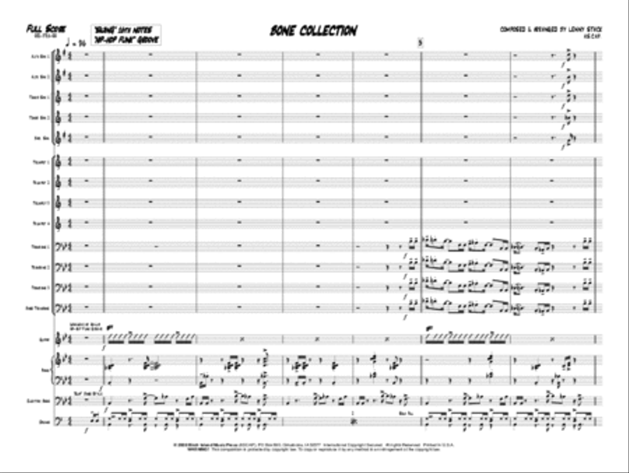 Bone Collection Bone Collection Jazz Ensemble scores gallery preview page 2