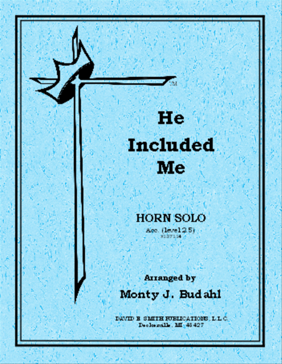 He Included Me Horn Solo scores gallery preview page 1
