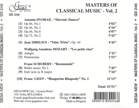 V2: Masters Of Classical Music