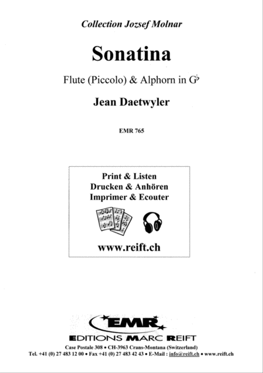 Sonatina Flute scores gallery preview page 2