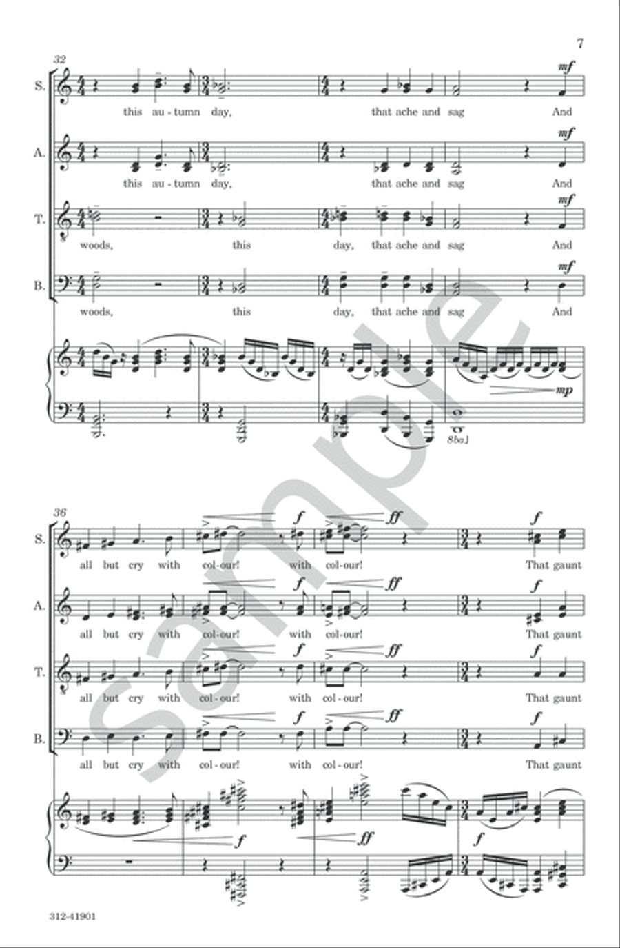 God's World 4-Part scores gallery preview page 8
