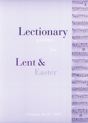 Book cover for Lectionary Psalms for Lent and Easter - Spiral edition