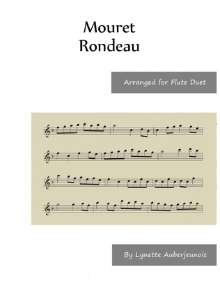 Rondeau Theme - Flute Duet