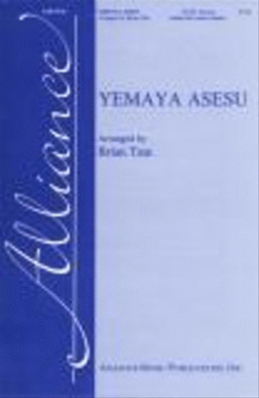 Yemaya Asesu 4-Part scores gallery preview page 1