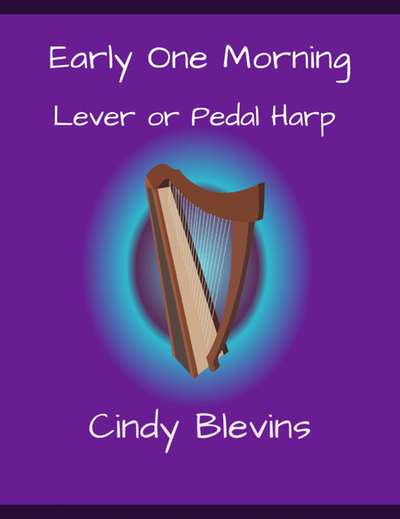 Early One Morning, original solo for Lever or Pedal Harp image number null