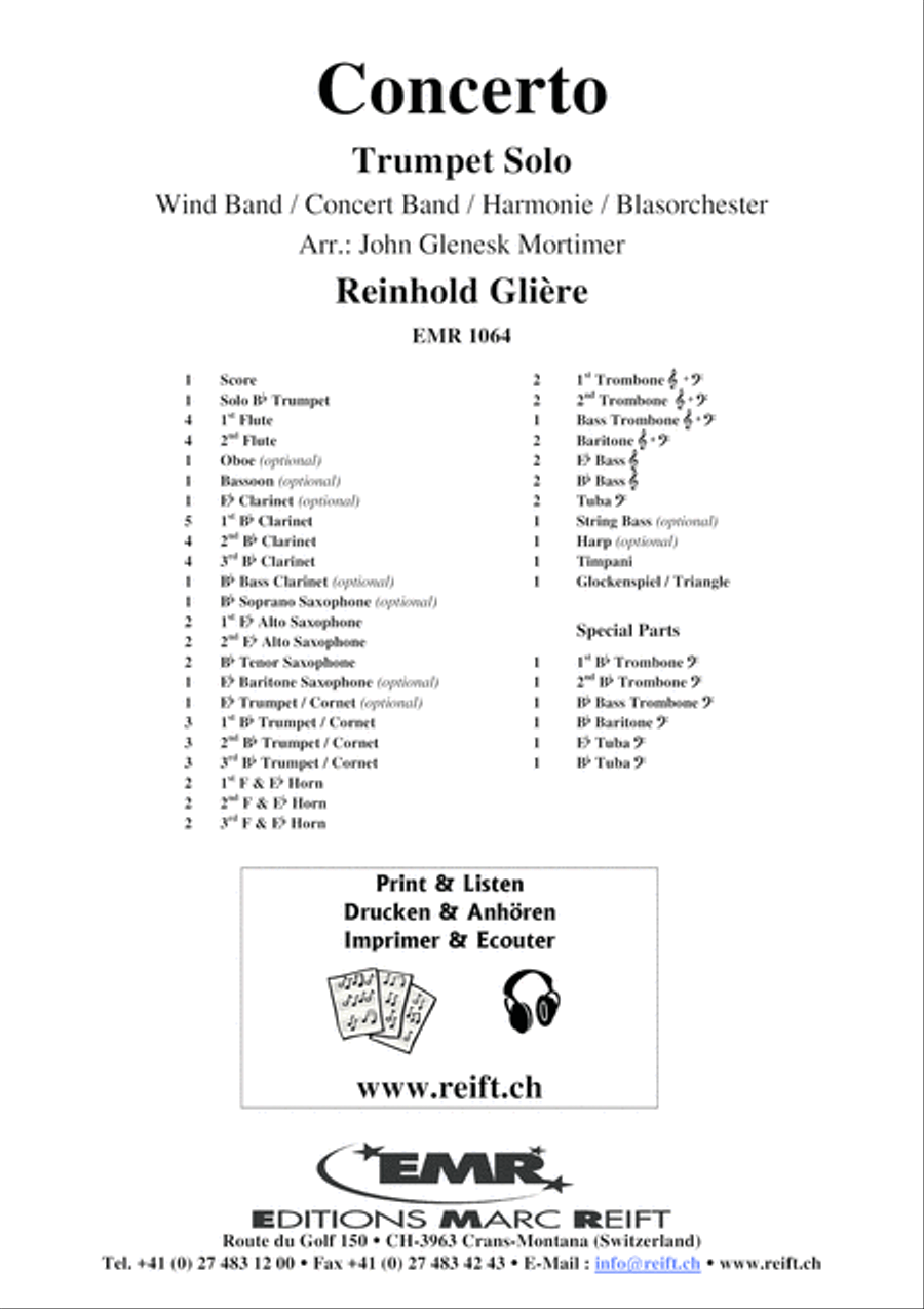 Concerto Concert Band scores gallery preview page 2