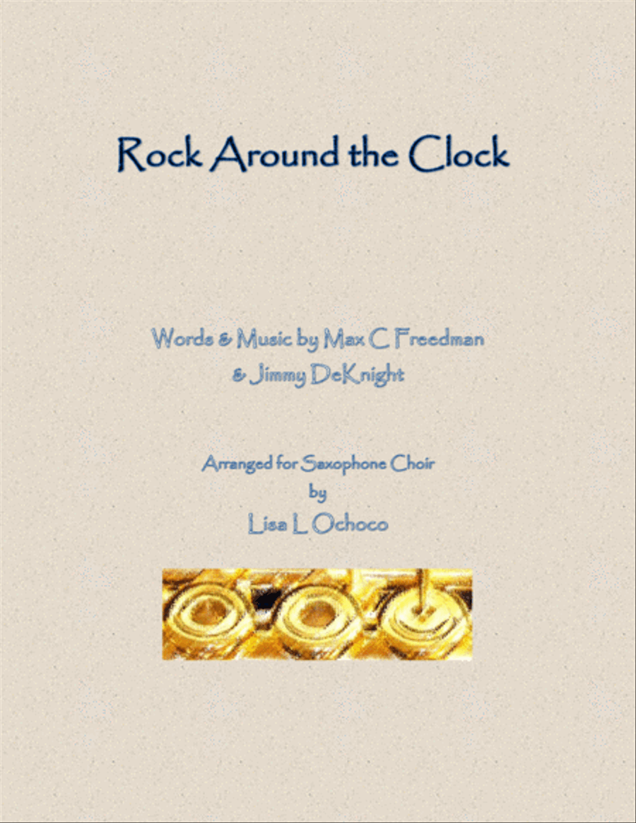 Rock Around The Clock Woodwind Ensemble scores gallery preview page 1