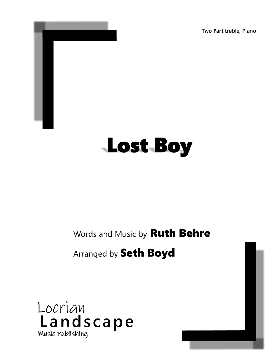 Lost Boy 2-Part scores gallery preview page 1