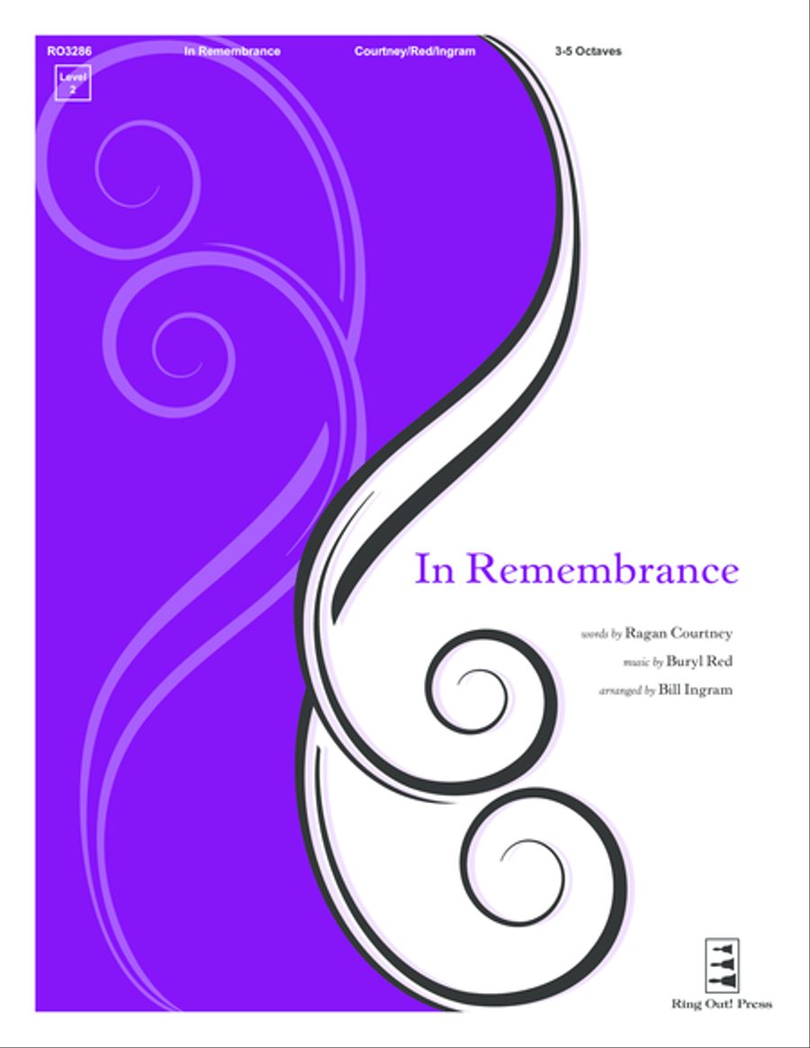 In Remembrance 5-Octaves scores gallery preview page 1