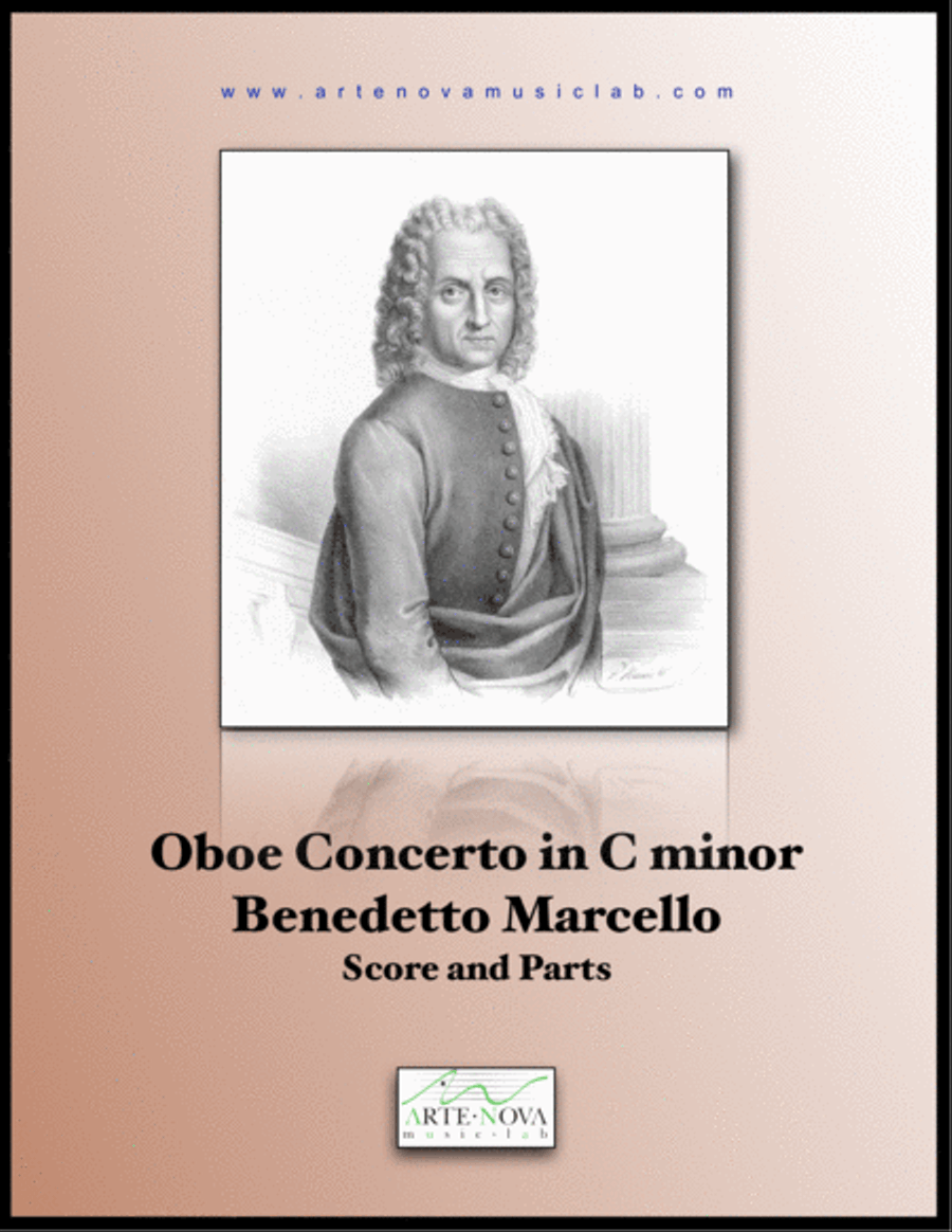 Oboe Concerto in C minor Chamber Orchestra scores gallery preview page 1