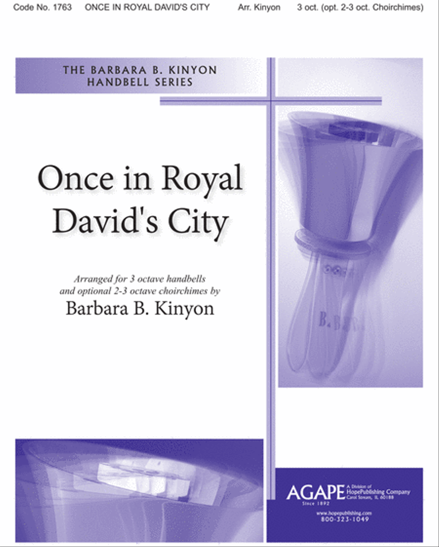 Once in Royal David's City 3-Octaves scores gallery preview page 1