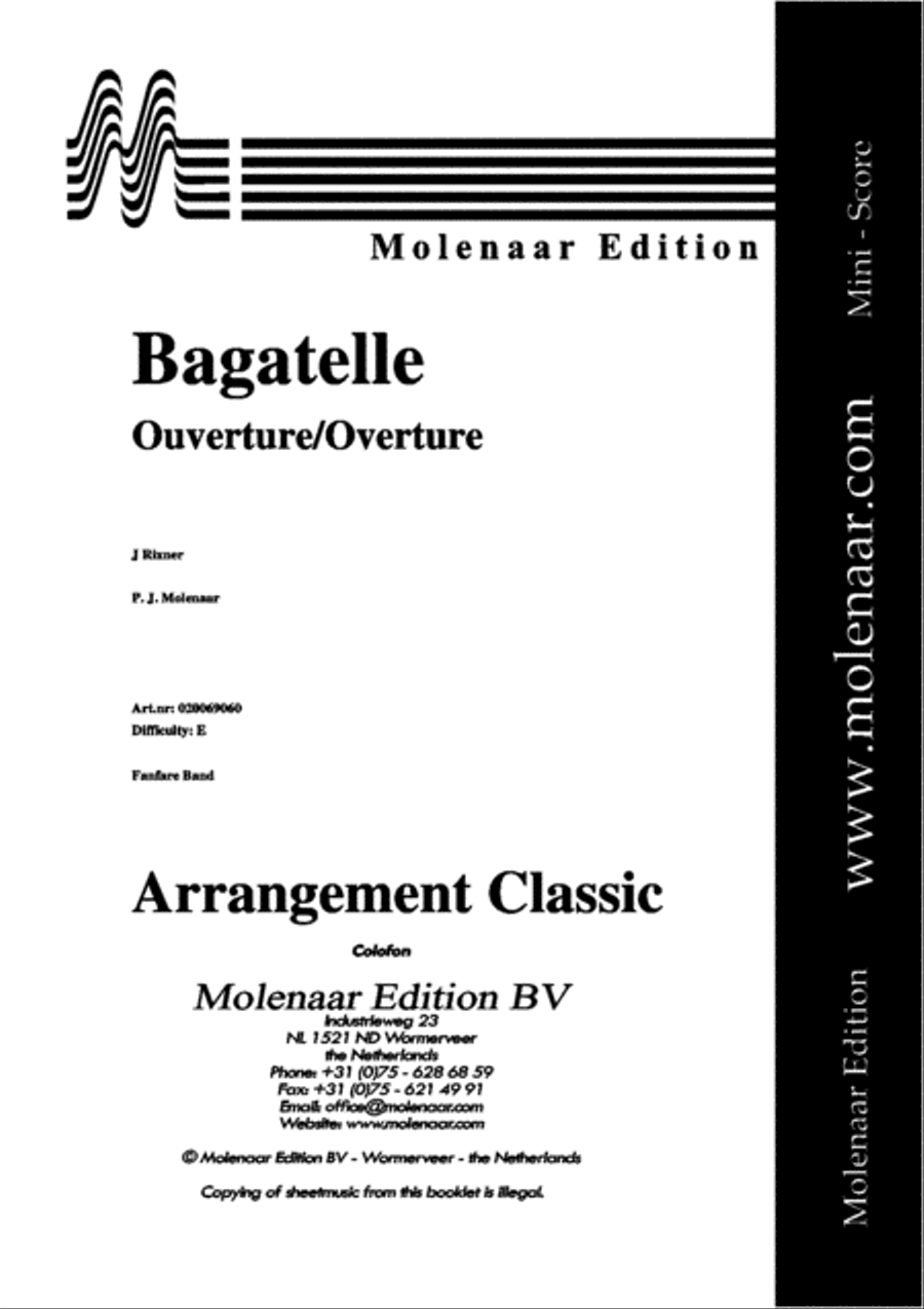 Bagatelle Fanfare Band scores gallery preview page 2