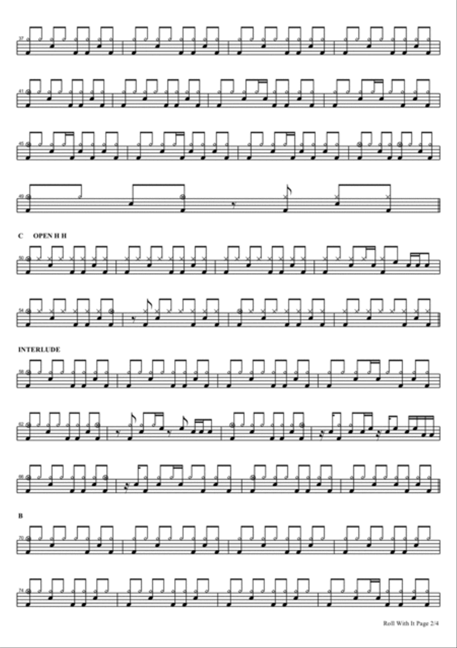 Roll With It Drum Set scores gallery preview page 2