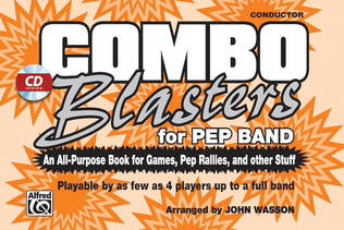Book cover for Combo Blasters for Pep Band (Conductor, CD)