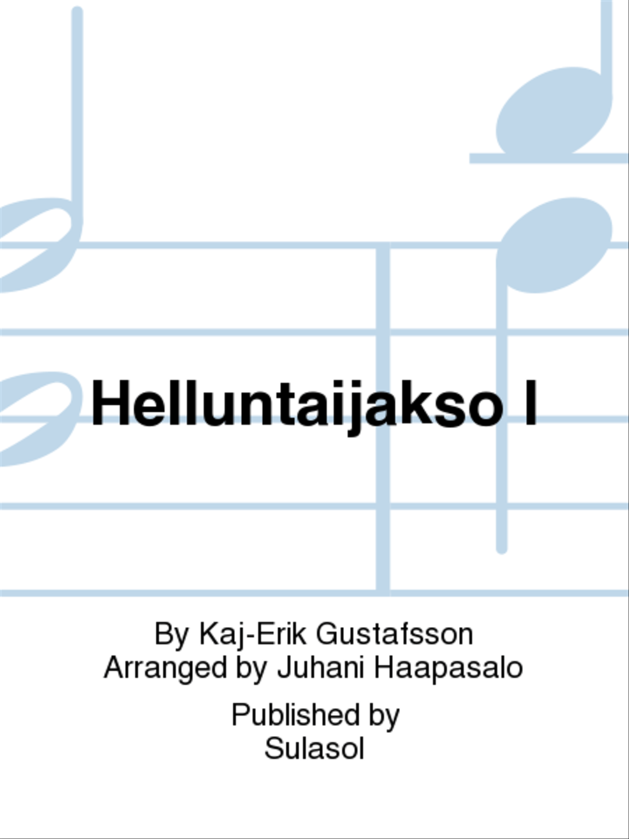 Helluntaijakso I Helluntaijakso I Organ Solo scores gallery preview page 1