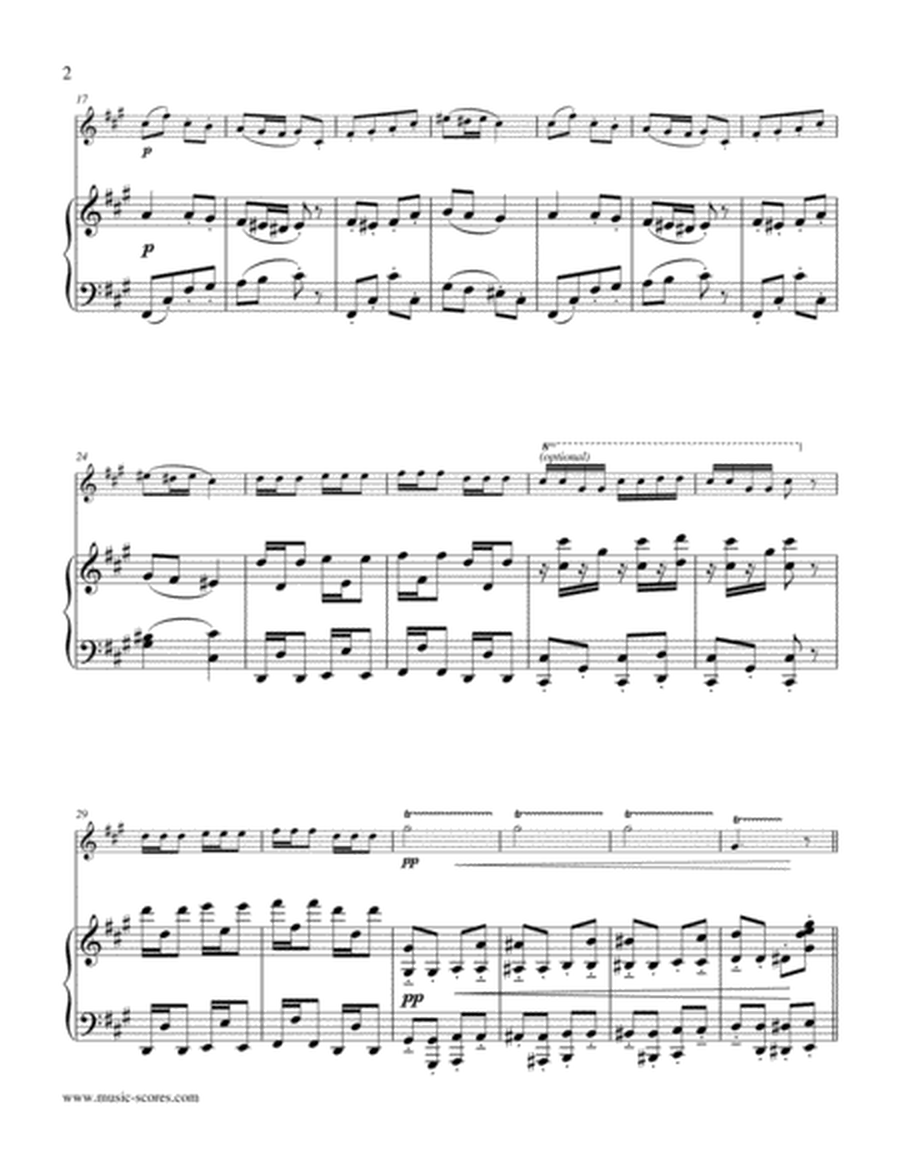 Soldiers Chorus from Carmen - Violin and Piano image number null